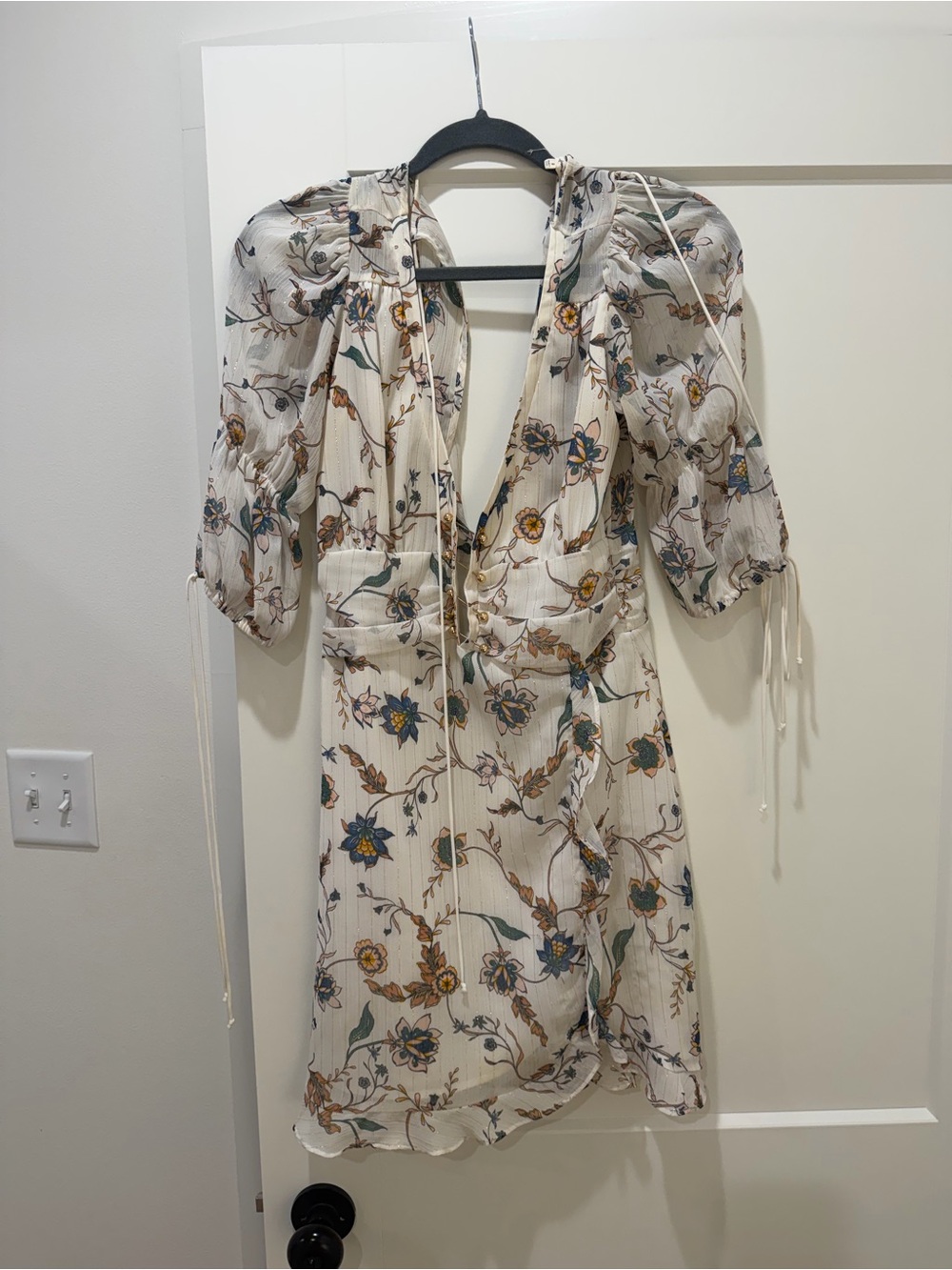 For Love & Lemons Floral Mini Dress